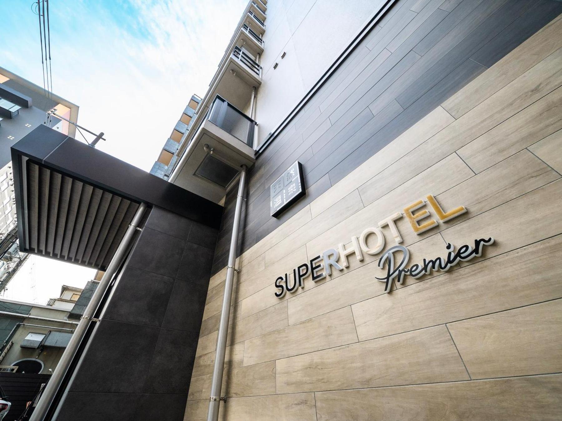 Super Hotel Premier Namba Shinsaibashi Natural Hot Spring Osaka Esterno foto