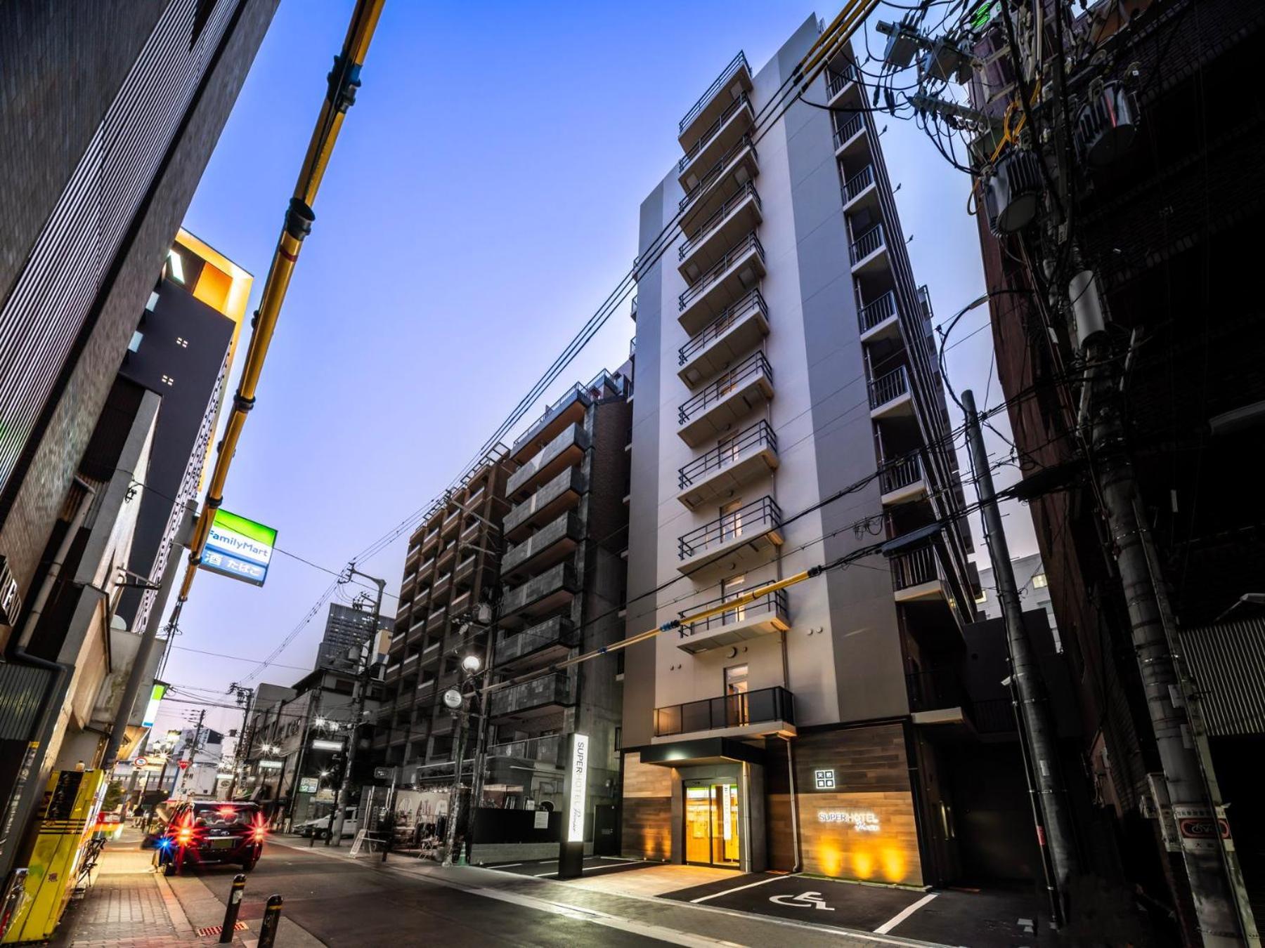 Super Hotel Premier Namba Shinsaibashi Natural Hot Spring Osaka Esterno foto