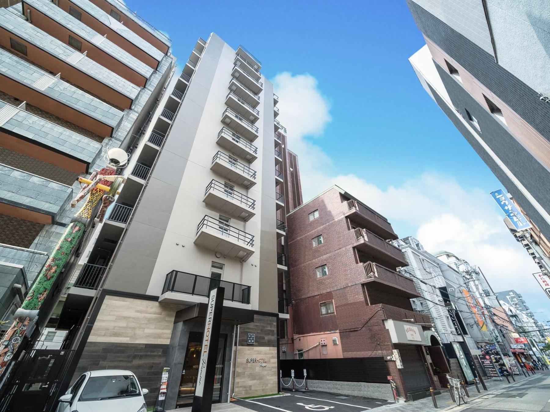 Super Hotel Premier Namba Shinsaibashi Natural Hot Spring Osaka Esterno foto